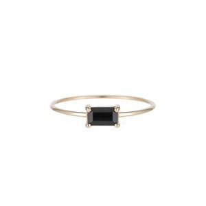 Jennie Kwon Designs - E.W.O. Black Onyx Ring (size 5.5)